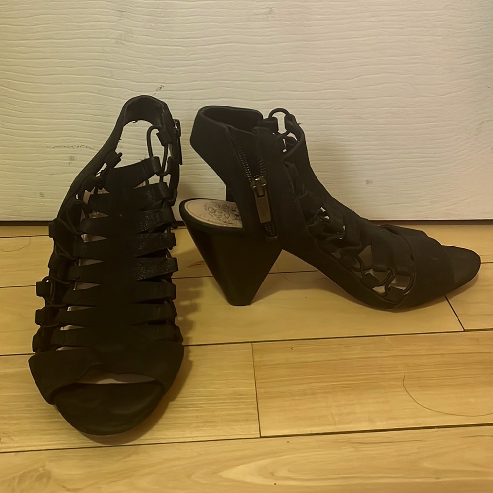 Vince Camuto 2 inch heel open toe